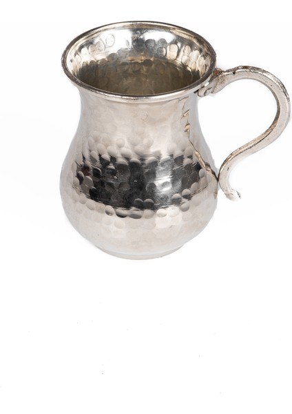 El Dövmesi Su ve Ayran Bardak 10,5 cm Genişlik 6 cm Kalaylı 3 mm