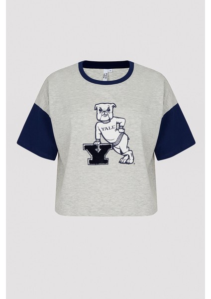 Yale Tişört Pijama Üstü - Unique Koleksiyonu