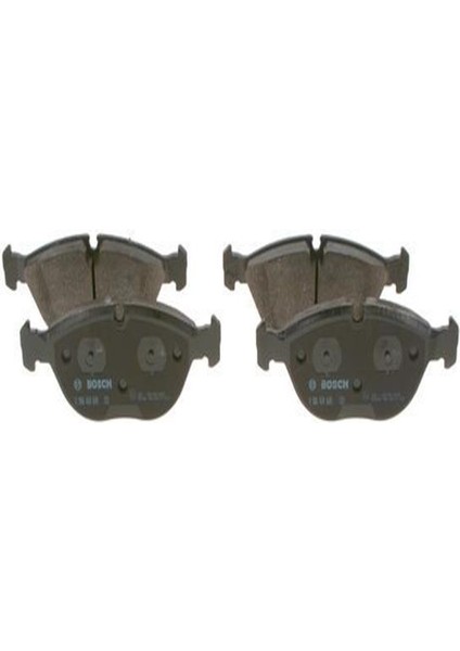 0986424649 Fren Balatasi On Audi A4 / Q 01- Tt 3.2 Vr6 / Q 03- A8 2.5 Tdi / Mercedes W202 97-00 W210 97-02 W220 02-05 0034202120 (WE777299)