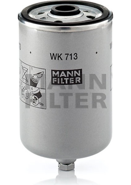 Mann Filter WK713 Yakıt Filtresi