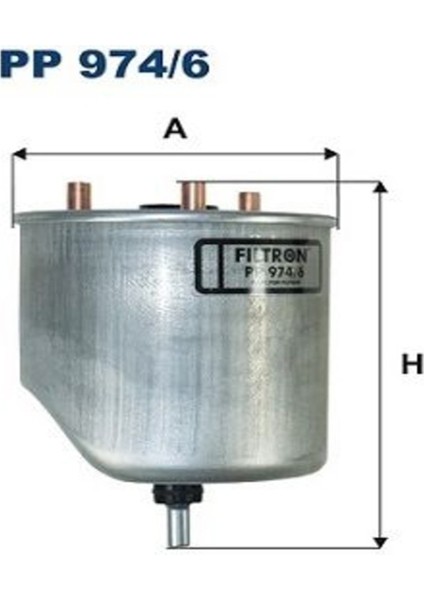 Peugeot 508 1.6 E-Hdı Euro5 Dizel Yakıt Filtresi 2011-2015 Filtron