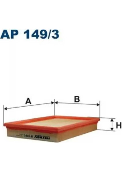 Vw Golf 4 1.6 16V Hava Filtresi 1998-2005 Filtron