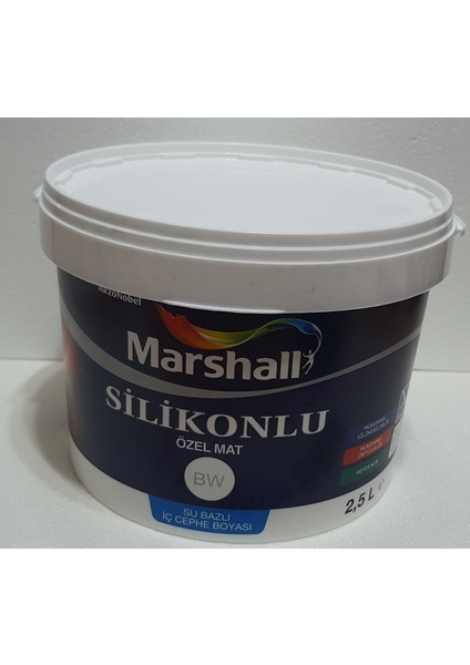 Silikonlu Özel Mat Boya Deniz Kabuğu 2,5lt