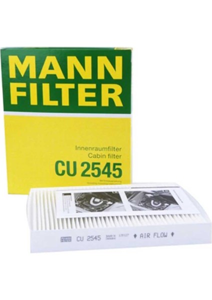 Mann Fılter Seat Toledo Polen Filtresi 2013-2017 Mann Filter CU2545