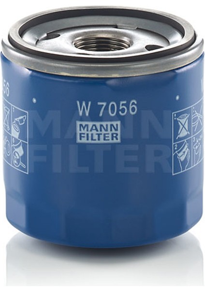 Opel Insignia B 1.5 T Benzinli Yağ Filtresi 2017-2018 Mann Filter