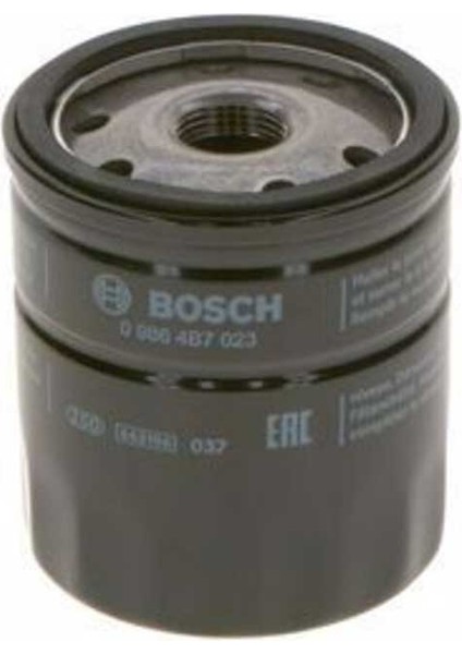 Peugeot 407 2.0 136HP Benzinli Yağ Filtresi 2005-2006 Bosch