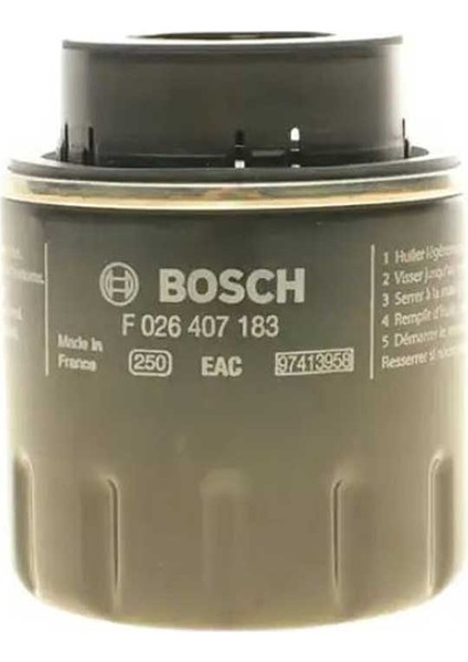 Vw Jetta 6 1.4 Tsı Cax Yağ Filtresi 2011-2015 Bosch