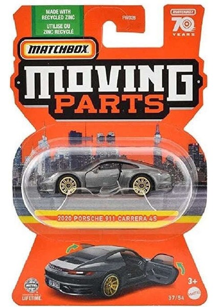 1:64 Arabalar HLG22 - 2020 Porsche 911 Carrera 4s