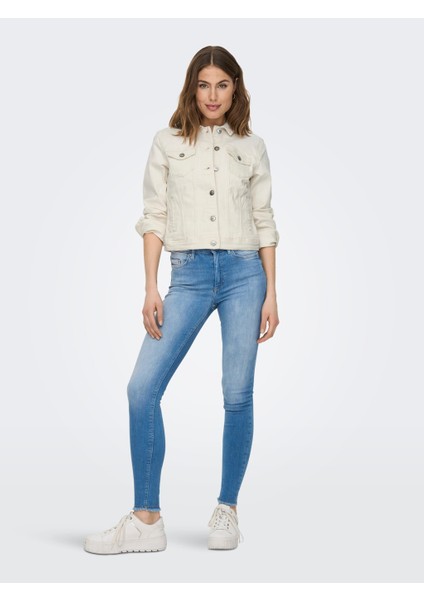 Bej Kadın Kot Ceket 15177238 modelleri