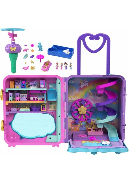 Polly Pocket Pollyvılle Resort Roll Away Oyun Seti HKV43