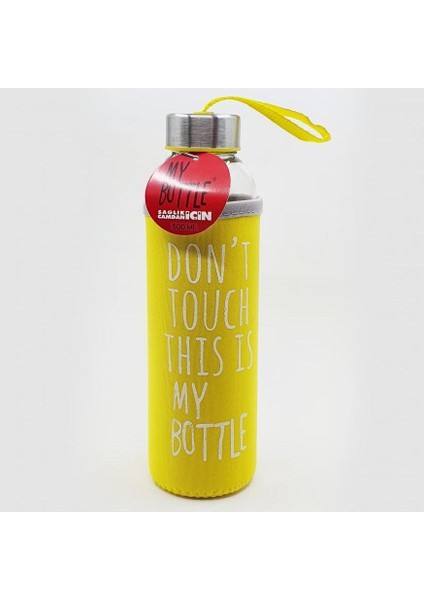 Myboottle Renkli Kılıflı Cam Su Şişesi 750 ml