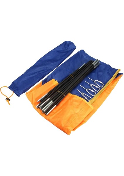 Tente Çadır Şişme Tekne Güneş Gölge Güneş 4 Kişi 145X351CM (Yurt Dışından)