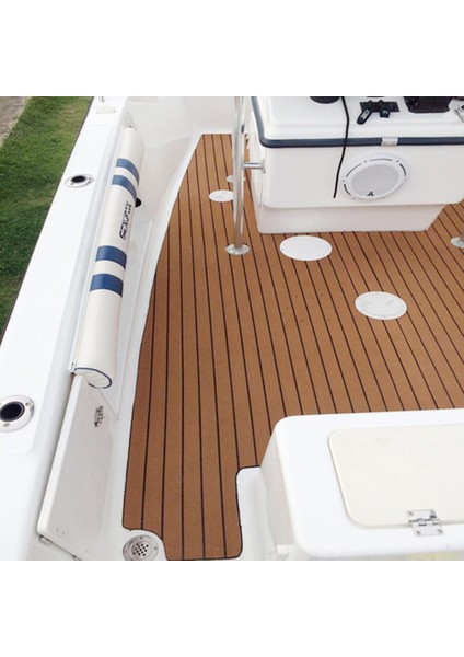 94 "x2.3" 6mm Yat Faux Teak Döşeme Çubuğu Bark Tekne Deniz Döşeme Pedi (Yurt Dışından) modelleri