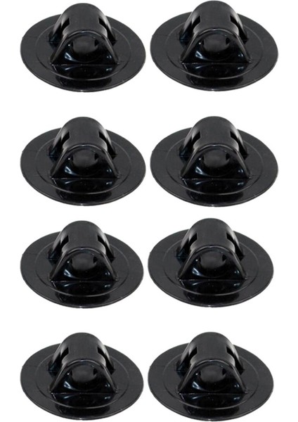 8 Adet Şişme Kayık Motor Tutucusu Dıştan Takma Motor Montaj Direği Klipsi (Yurt Dışından)