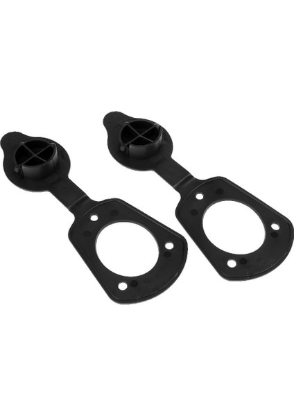 2 Adet Küçük Siyah Renk Kapak Contaları Floş Montaj Balıkçılığı Çubuk Tutucular Deniz Botu Kayak Aksesuarları (Yurt Dışından) modelleri