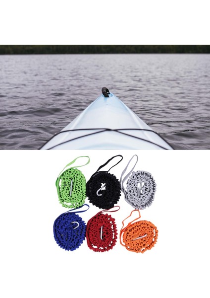Kayak Paddle Tasması Gerilebilir Sarmal Geniş Uygulama Aksesuarları Dayanıklı Renkli 6 Adet (Yurt Dışından) indirimleri