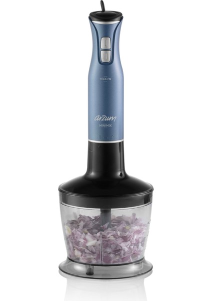 AR1138-O Minimix 1500 Watt El Blender Seti - Okyanus