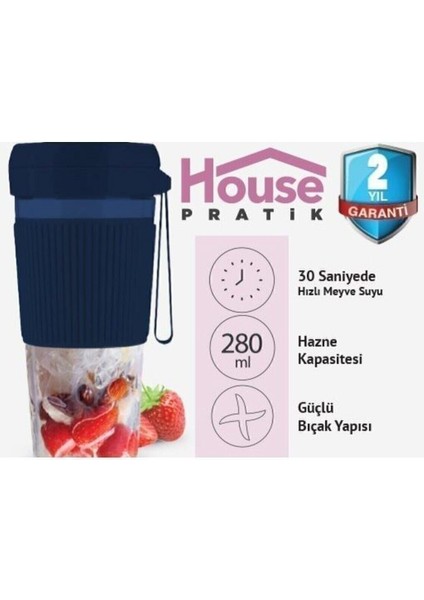 House Pratik HP38 Şarjlı Kişisel Blender