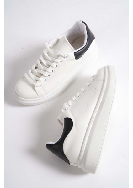 MBMKQ200-BS Kadın Kalın Taban Beyaz/siyah Sneaker & Spor Ayakkabı fiyatları