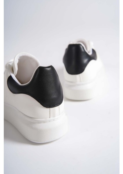 MBMKQ200-BS Kadın Kalın Taban Beyaz/siyah Sneaker & Spor Ayakkabı modelleri