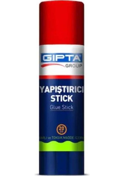 Stick Yapıştırıcı 20 gr Beyaz F4010 12'li Paket Gıpta