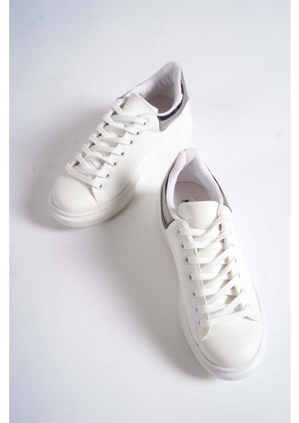 MBMKQ200-BPLT Kadın Kalın Taban Beyaz/platin Sneaker & Spor Ayakkabı modelleri