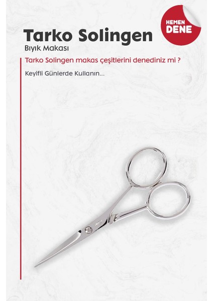 Tarko Solingen Bıyık Makası 2135 fiyatları
