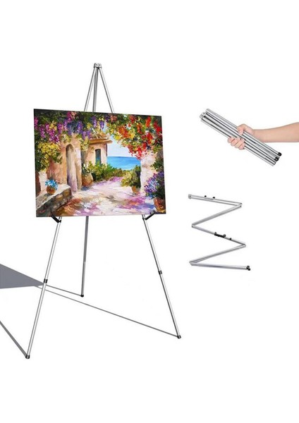 Şövale Tripod Standı Ayarlanabilir Yükseklik Boyama Tuval Şövale Stili C 39CM (Yurt Dışından)