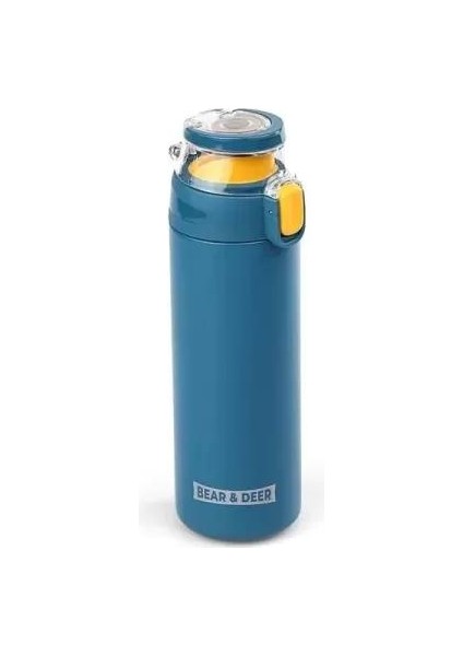 Matara Çelik Şeffaf Kapak 4 Renk 450 ml Bear & Deer