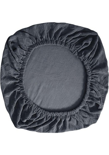 Kırışıklıksız Sandalye Kapakları Yastıklı Sandalye Koltuk Kapakları Yumuşak Yemek Sandalye Koltuk Yeni Koyu Gri 38-48CM Kapakları (Yurt Dışından)