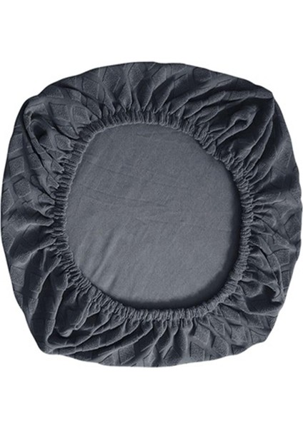 Kırışıklıksız Sandalye Kapakları Yastıklı Sandalye Koltuk Kapakları Yumuşak Yemek Sandalye Koltuk Yeni Koyu Gri 38-48CM Kapakları (Yurt Dışından)