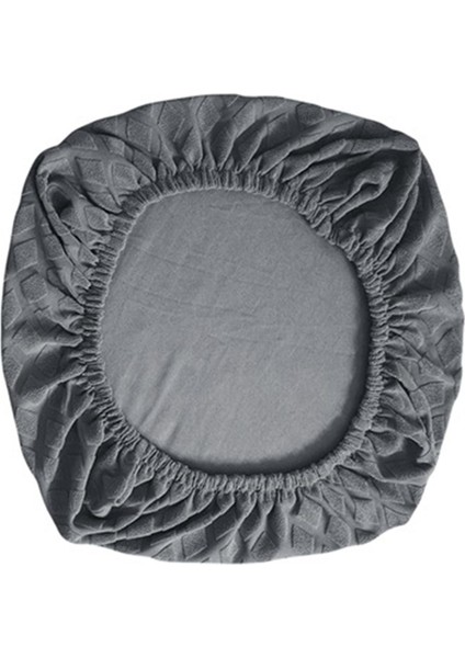 Kırışıklıksız Sandalye Kapakları Yastıklı Sandalye Koltuk Kapakları Yumuşak Yemek Sandalye Koltuk Yeni Gri 38-48CM Kapakları (Yurt Dışından) fırsatları