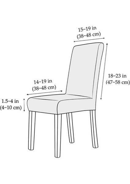 Mutfak Sandalyesi Streç Dekoratif Kapsar (Yurt Dışından) modelleri