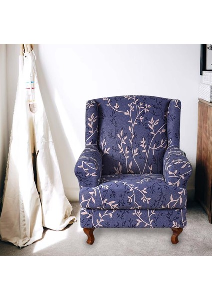 Wingback Sandalye Tek Çubuk Koltukğı Yemek Sandalyesi Ev Cafe (Yurt Dışından)