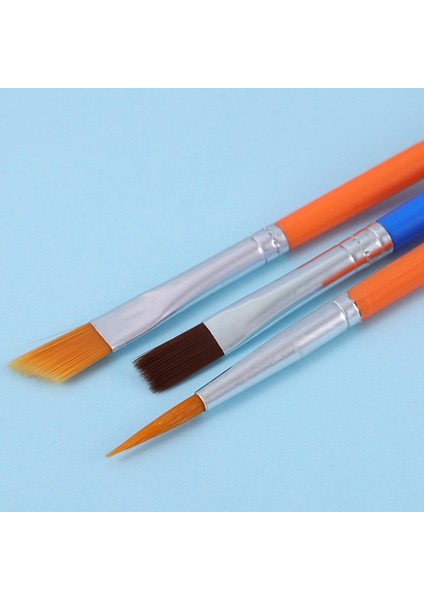 25 Naylon Boya Fırçaları Akrilik Yağı Için Malzemeleri 9-17CM (Yurt Dışından) indirimleri