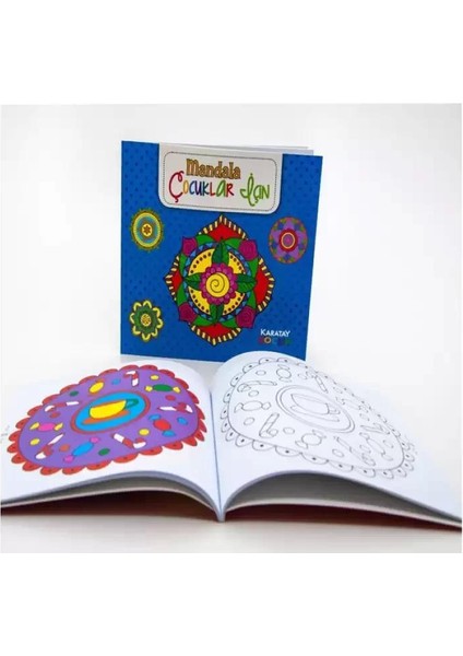 Çocuklar Için Mandala 3 Kitap Karatay 4e