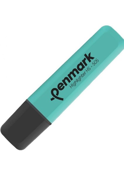 Fosforlu Kalem Metalik Simli Gold Hs 505 10'lu Paket Penmark