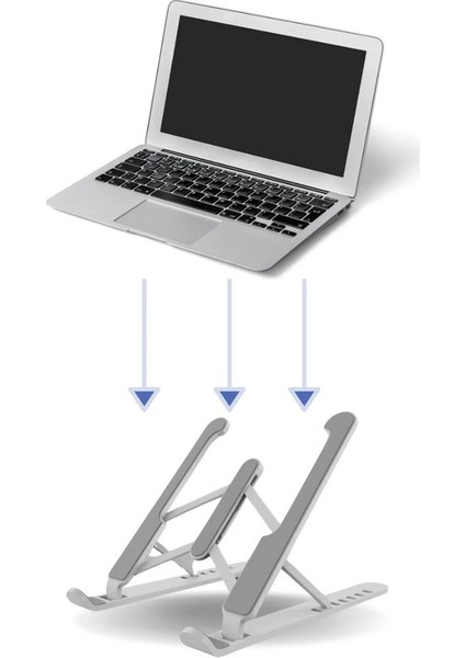 Ayarlanabilir Plastik Laptop Yükseltici (Yurt Dışından)