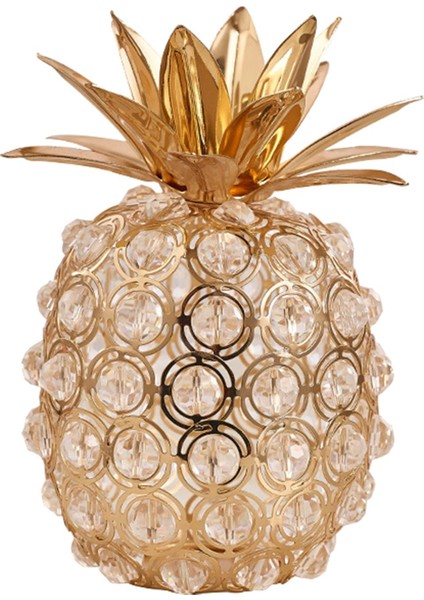 3D Heykel Heykel Süsleri Ananas Için El Yapımı Rhinestone Koleksiyonu (Yurt Dışından)