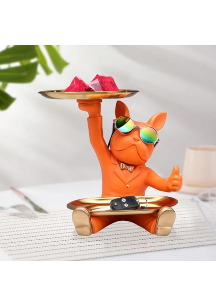 Masa Için Tepsiye Boyuncu Reçineli Iskandinav Heykel Heykeli (Yurt Dışından) indirimleri