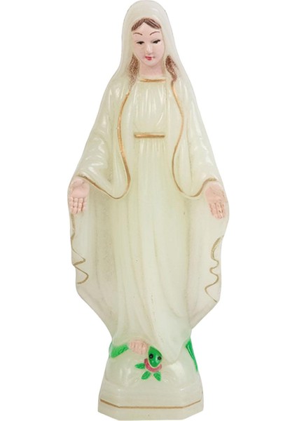 Iskandinav Kutsanmış Mary Heykelcik Heykelcik 10 Cmınlık (Yurt Dışından)