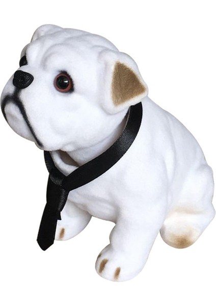 Araba Başını Sallayan Köpek Figürler Otomatik Iç Salıncak Heykel Hediye Sevimli Sallama (Yurt Dışından) modelleri