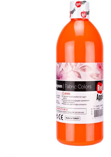 Neon Kumaş Boyası 500 ml Turuncu