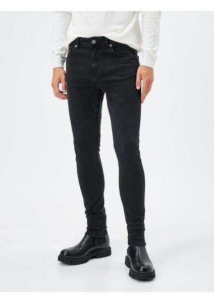 Super Skinny Fit Kot Pantolon - Justin Jean modelleri