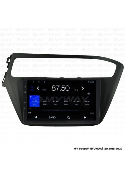 Hyundai I20 Android 12 Multimedya Carplay 2gb RAM+32GB HDD 2018-2020 Navigasyon Ekran indirimleri