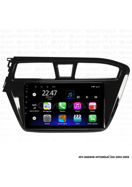 Audi A3 Android 12 Multimedya Carplay 2gb RAM+32GB HDD 2012-2015 Navigasyon Ekran