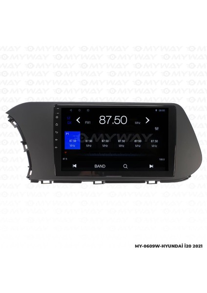 Hyundai I20 Android 12 Multimedya Carplay 2gb RAM+32GB HDD 2021 Navigasyon Ekran