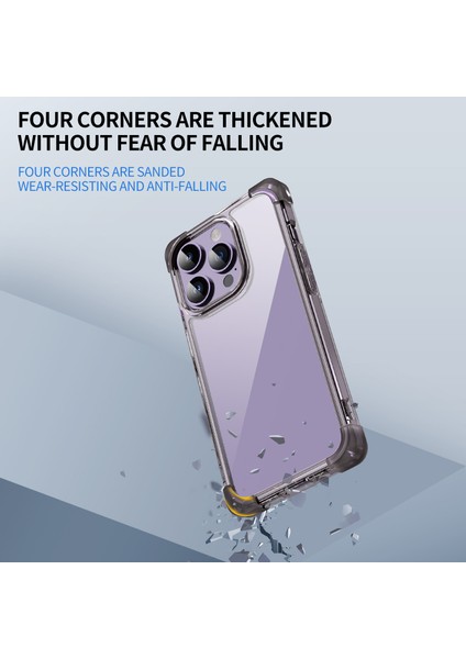 Apple iPhone 13 Pro Max Slim Casematte Bırak-Kötü Kapak Tpu+Akrilik Telefon Kılıfı (Yurt Dışından)