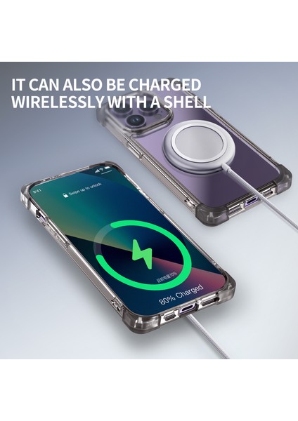 Apple iPhone 13 Pro Max Slim Casematte Bırak-Kötü Kapak Tpu+Akrilik Telefon Kılıfı (Yurt Dışından)