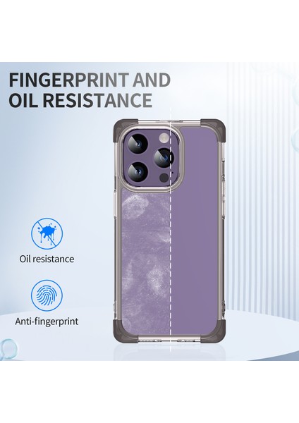 Tpu+Akrilik Ince Kılıf Apple iPhone 14 Pro Matte Case Anti-Drop Telefon Kapağı (Yurt Dışından)